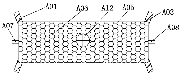 Liquid crystal splicing screen installation frame for information technology teaching