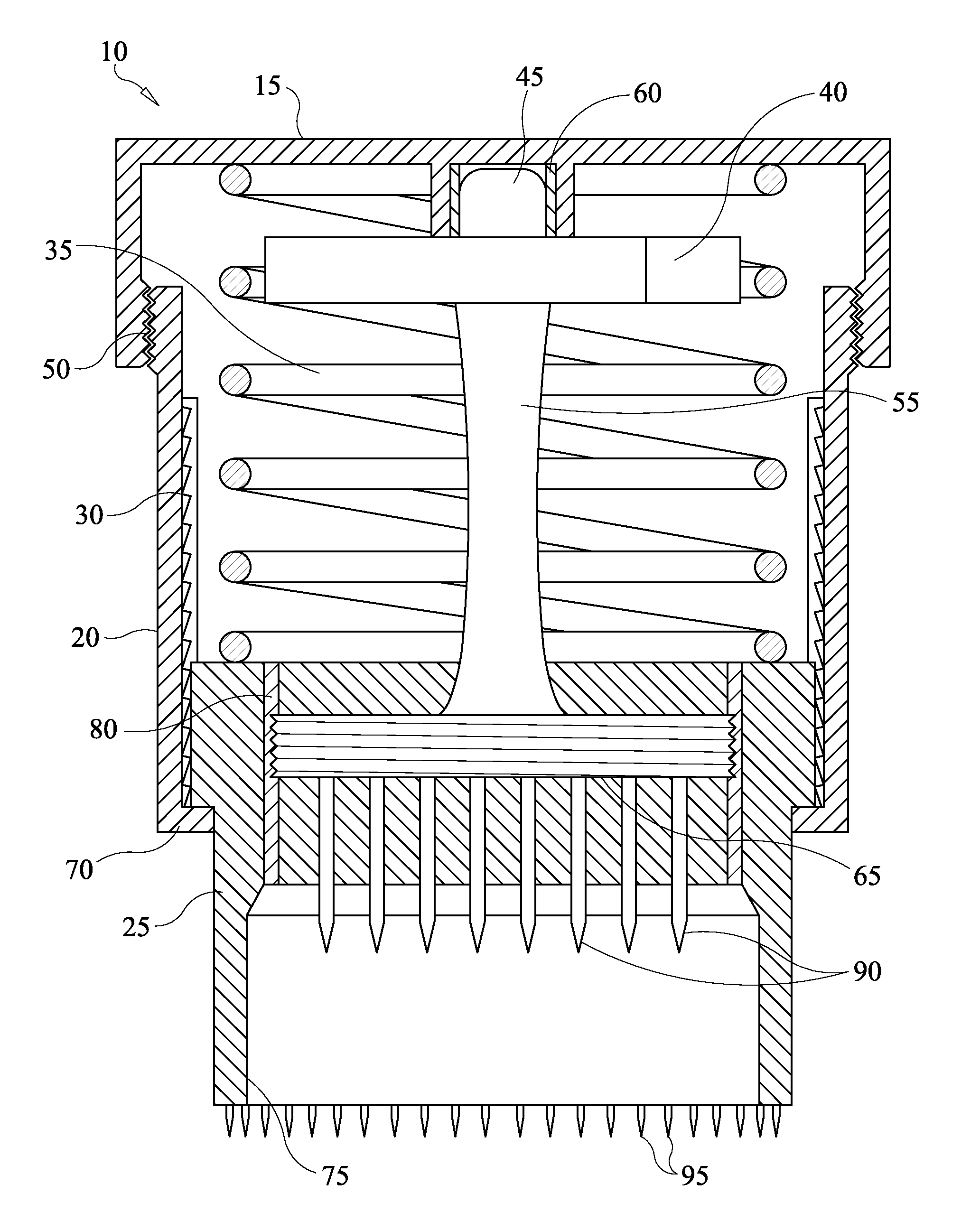 Bone scoring device