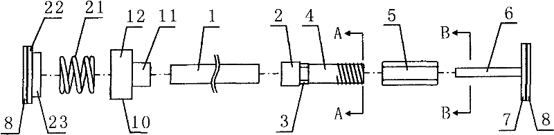 Household hanging bar