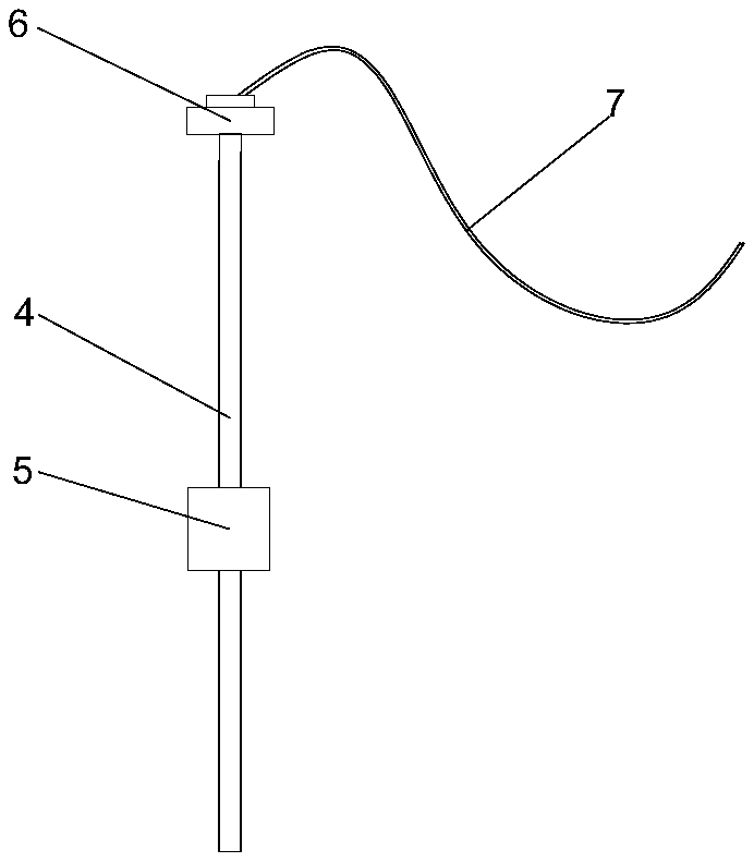 Waste liquid liquid-level detection system with failure self-detection function, and detection method