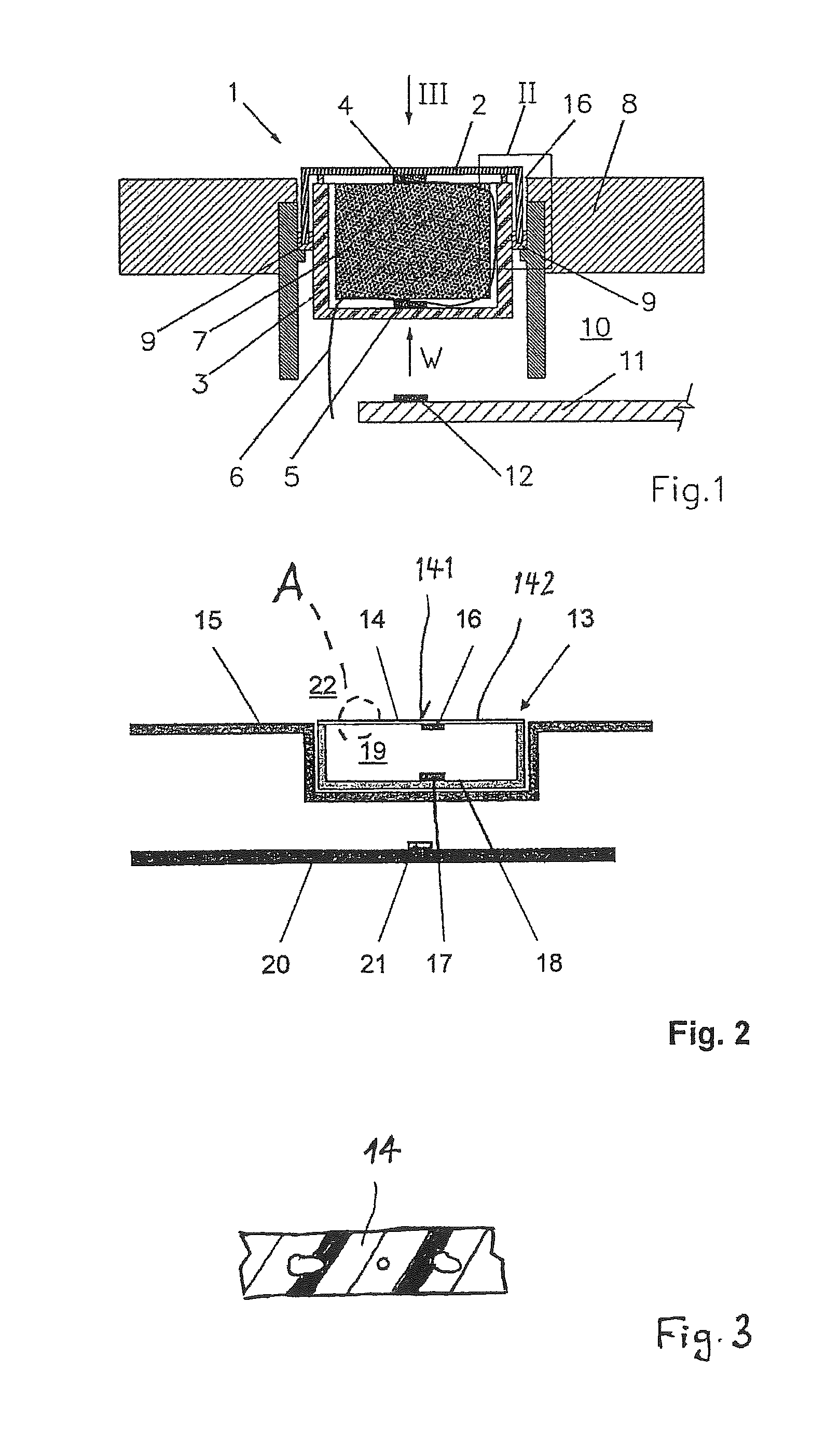 Sensor arrangement for determining an inside temperature in a motor vehicle