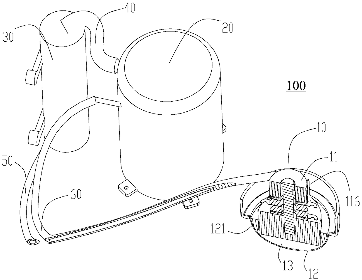 Ultrasonic Physiotherapy Apparatus