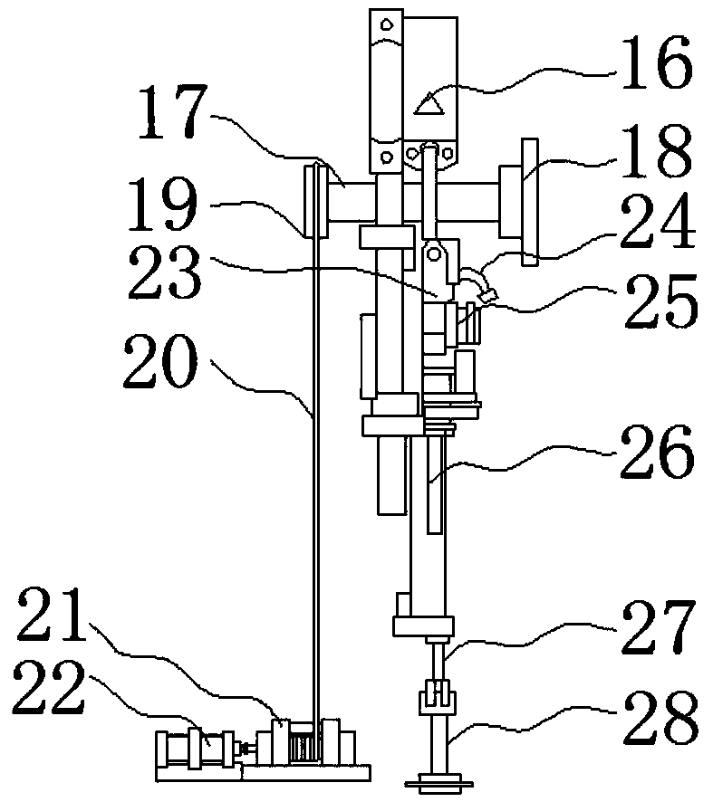 Drilling machine capable of multi-angle regulation for petroleum drill and exploitation