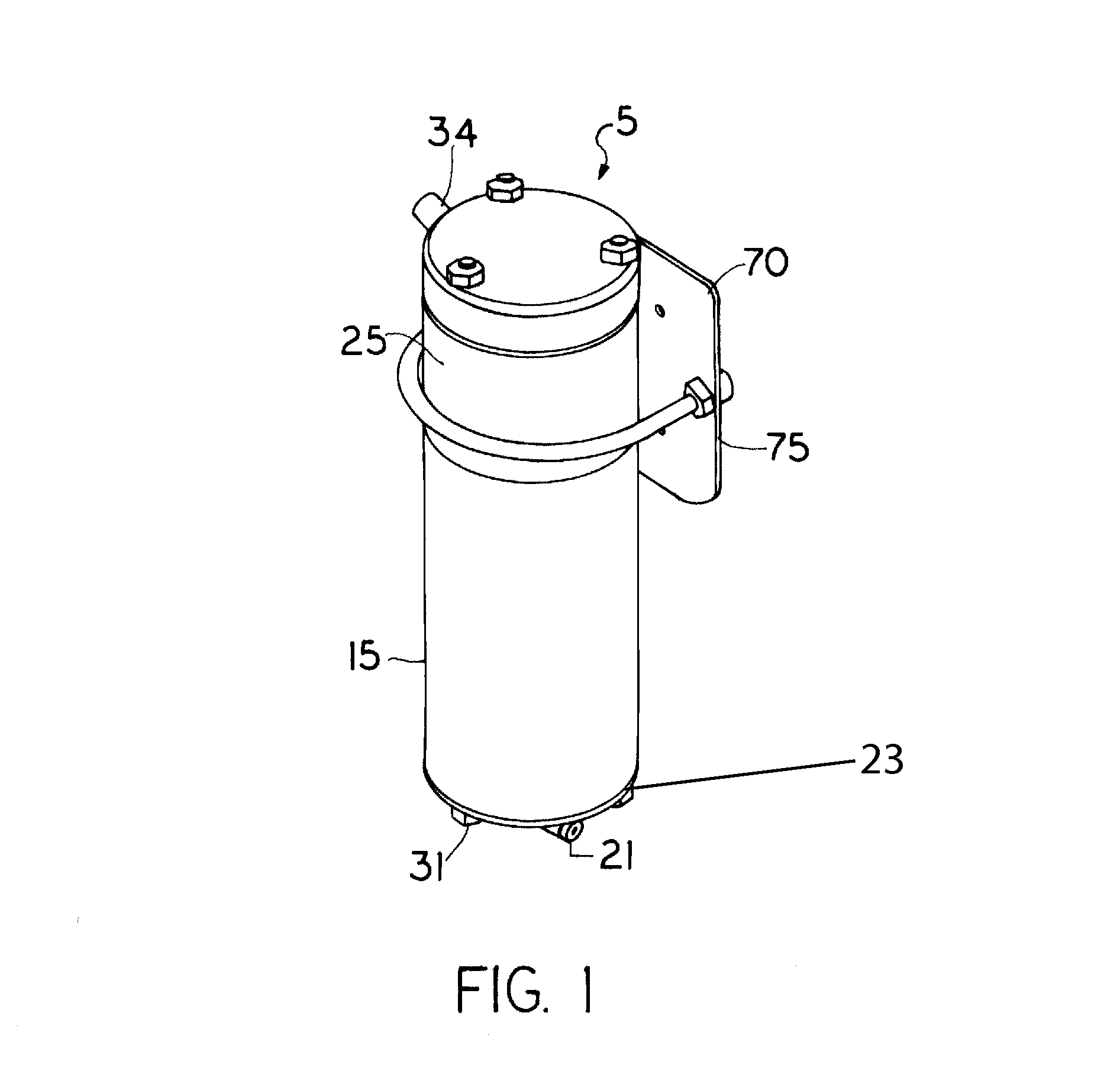 Dust clearing blow-back valve and reservoir