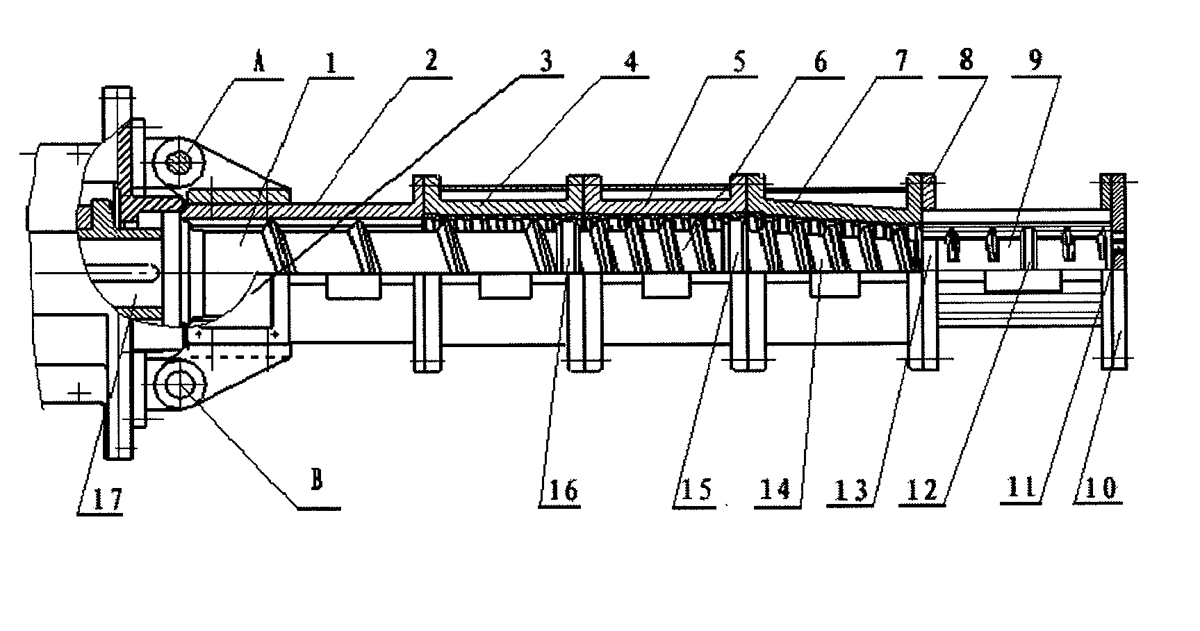 Process and equipment for the extrusion of oilseeds during the process of pretreating oilseeds for solvent extraction of oil