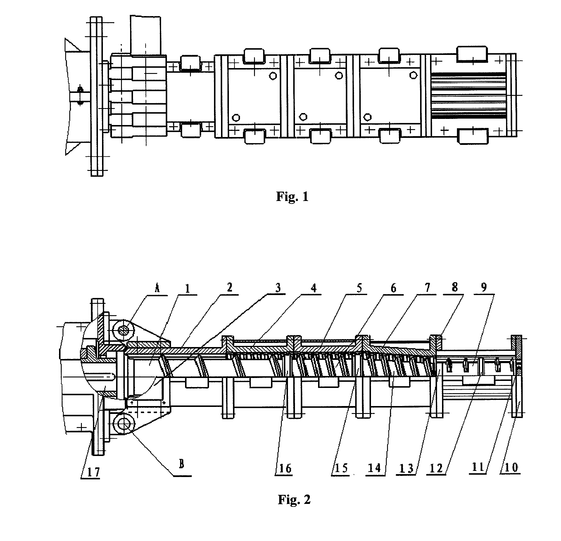 Process and equipment for the extrusion of oilseeds during the process of pretreating oilseeds for solvent extraction of oil