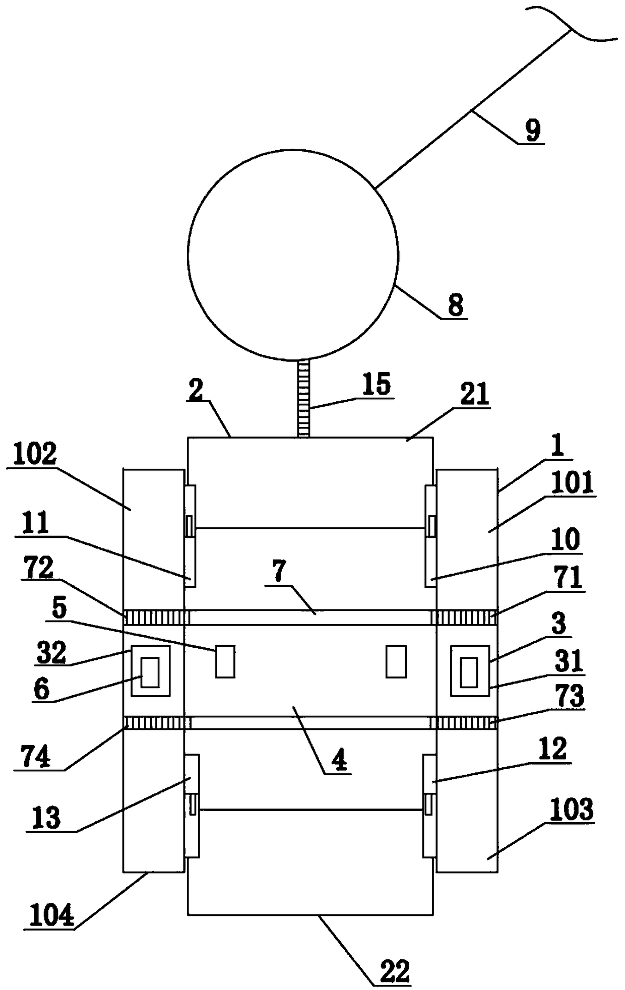 One-piece wave generator