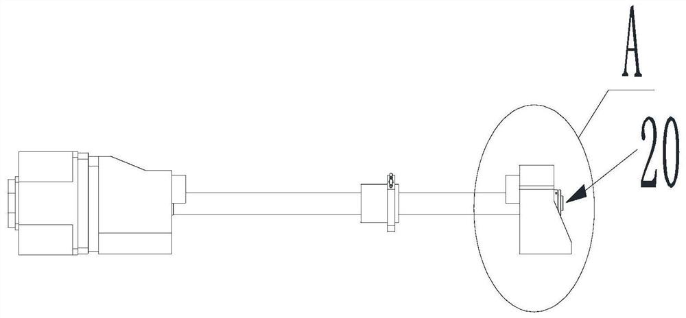 Error measuring device and screw rod assembly with same