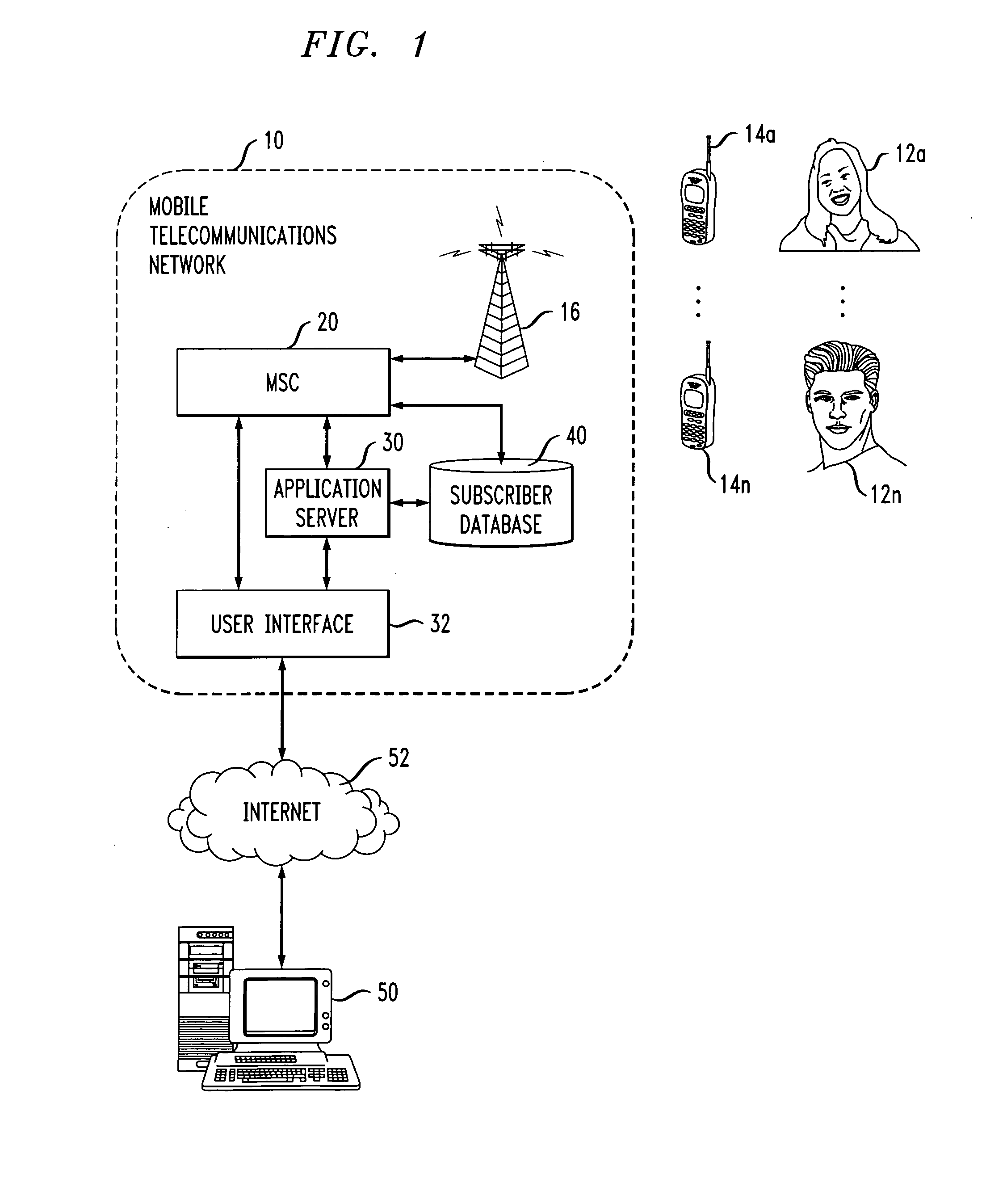 Method for providing a multi-member mobile telecommunications service plan