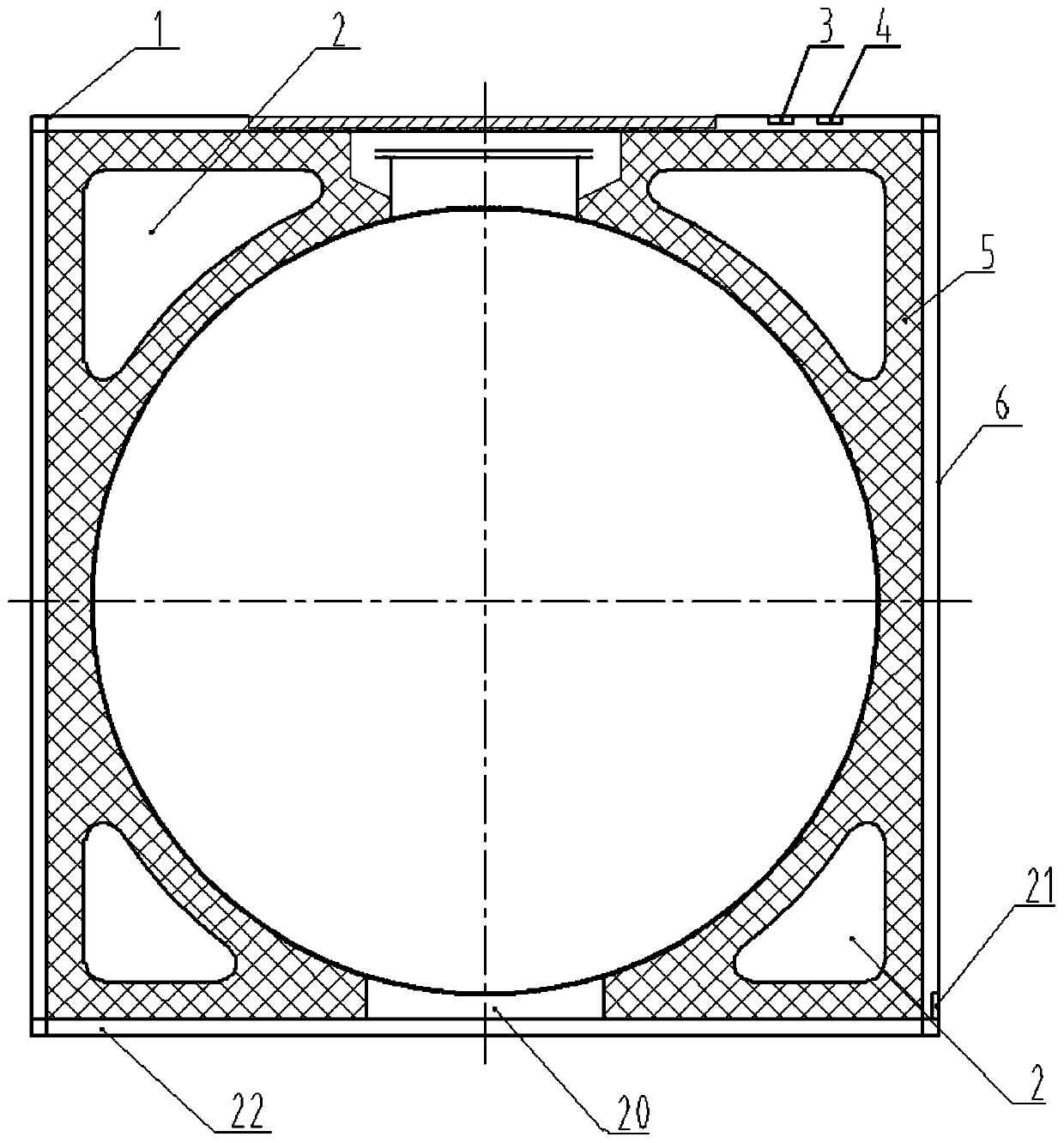 A kind of anti-pollution buoyancy liquid container and its application