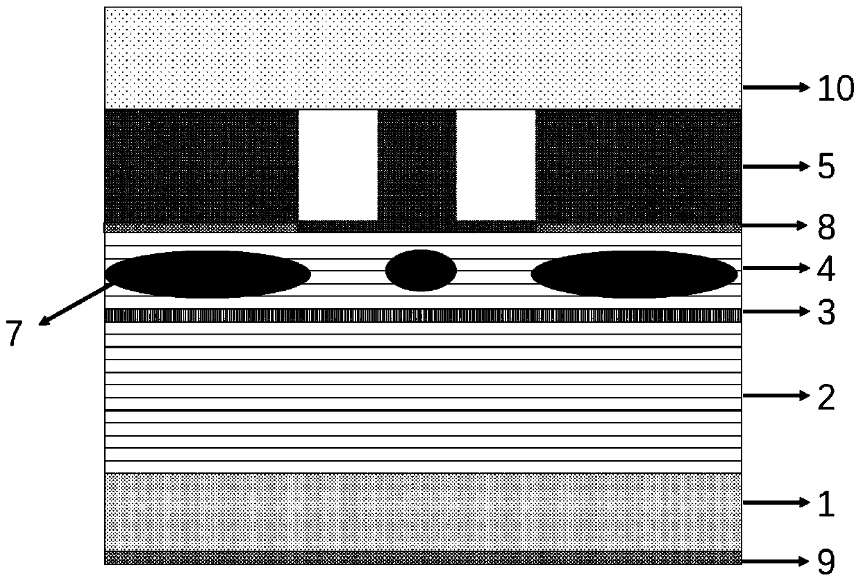 Liquid detection chip system for optical phase differences based on VCSEL (vertical-cavity surface-emitting laser) coupling array