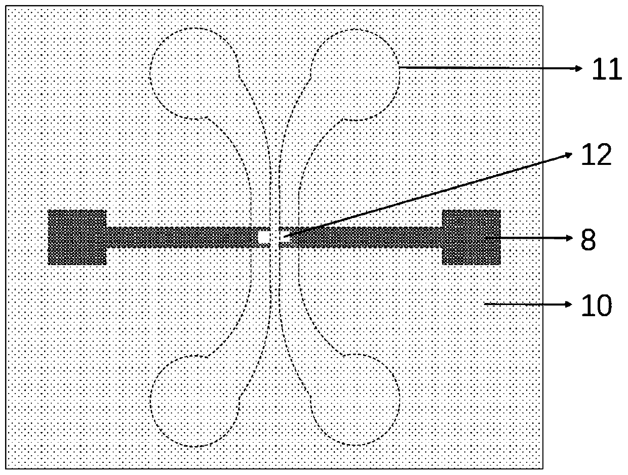 Liquid detection chip system for optical phase differences based on VCSEL (vertical-cavity surface-emitting laser) coupling array