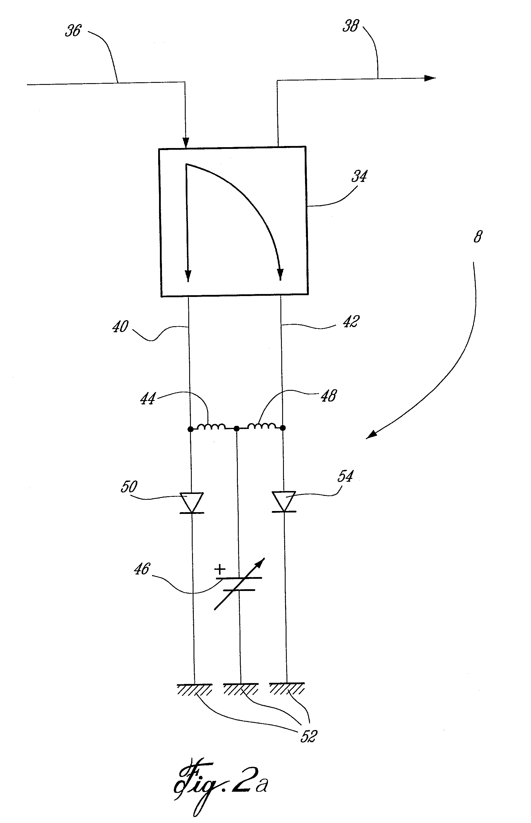 Active predistorting linearizer with agile bypass circuit for safe mode operation