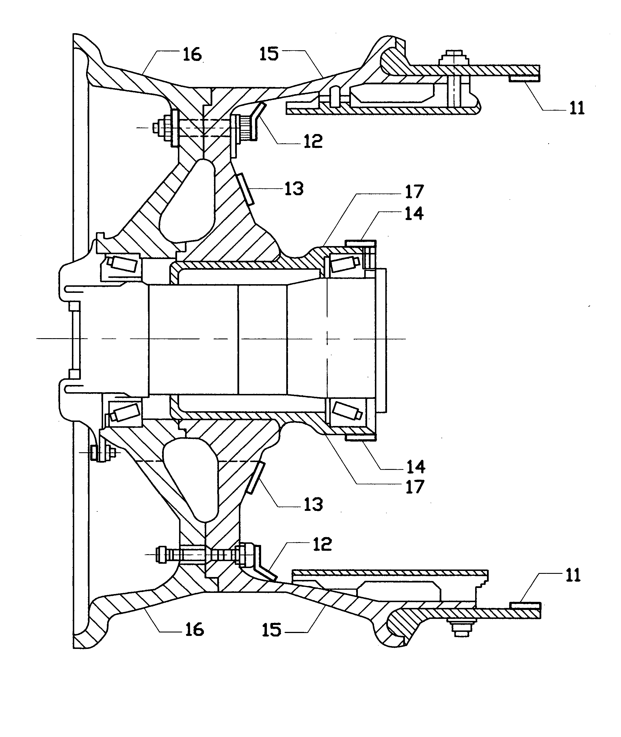 Magnetically induced aircraft landing wheel rotation