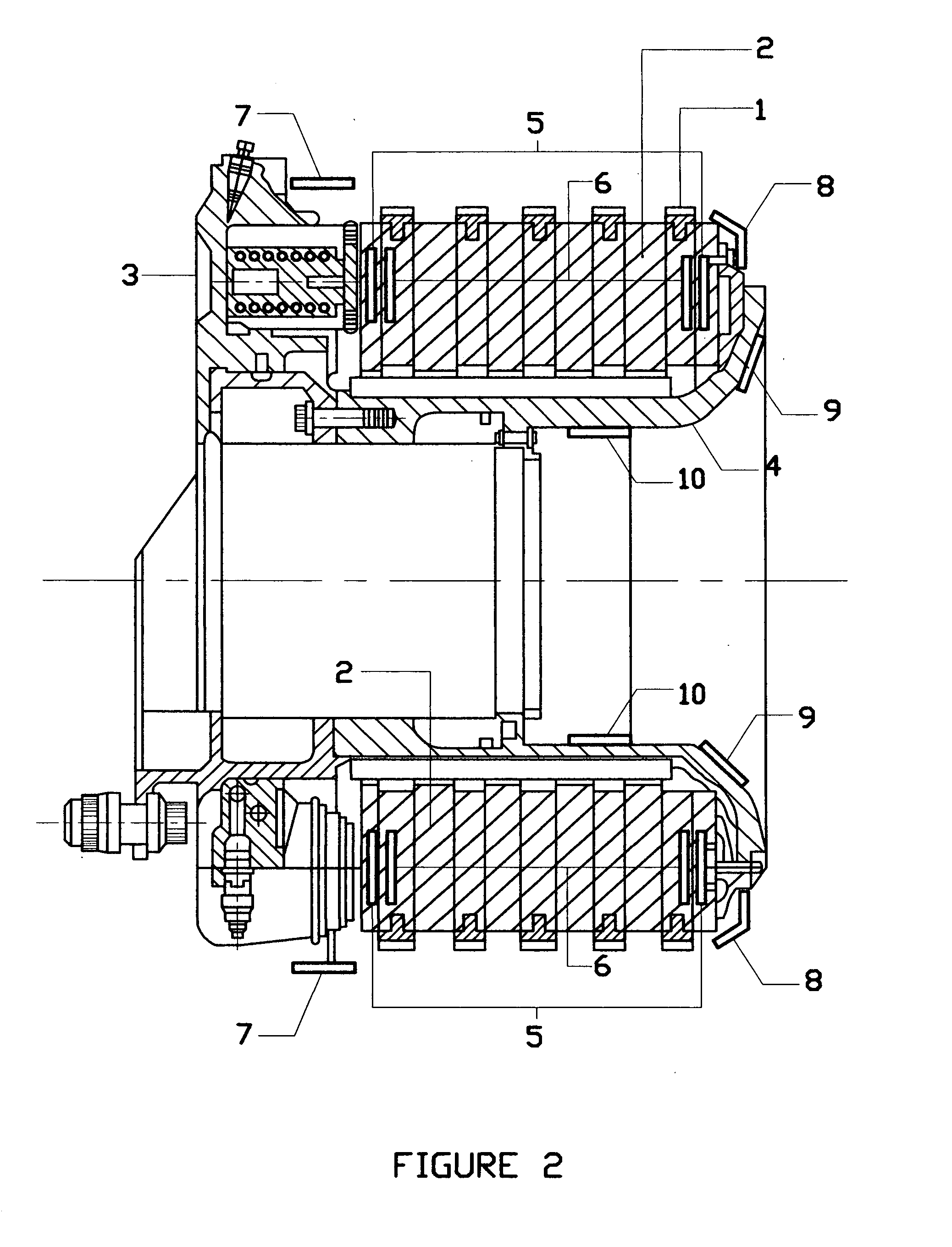 Magnetically induced aircraft landing wheel rotation