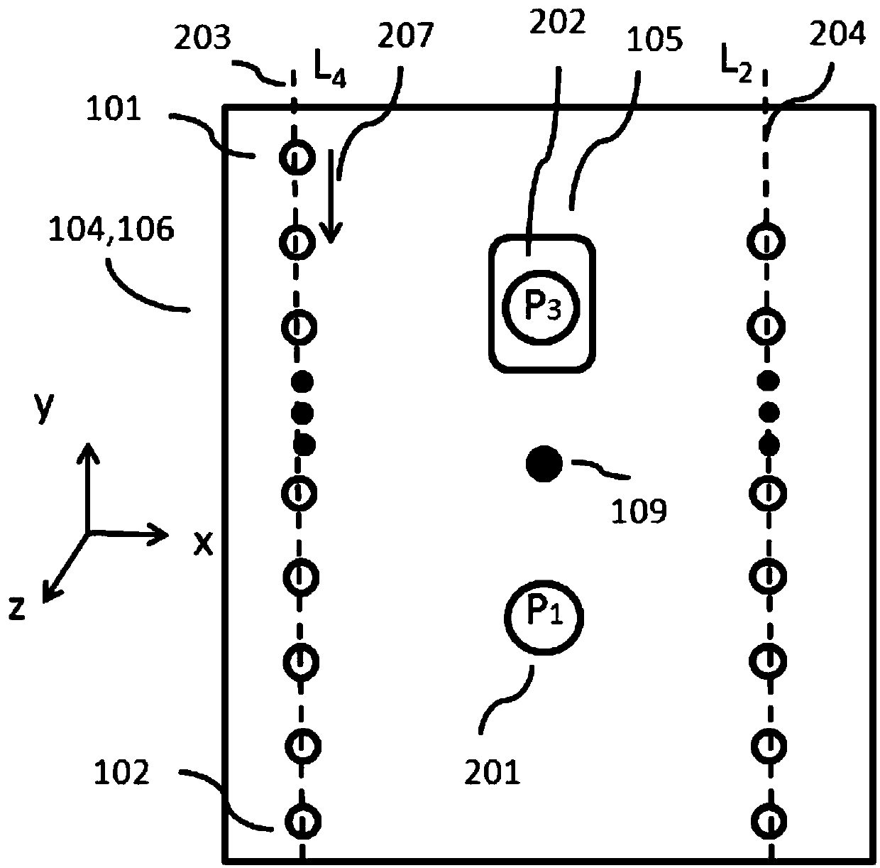 High-efficiency optical path folding device and miniaturized high-sensitivity gas sensor