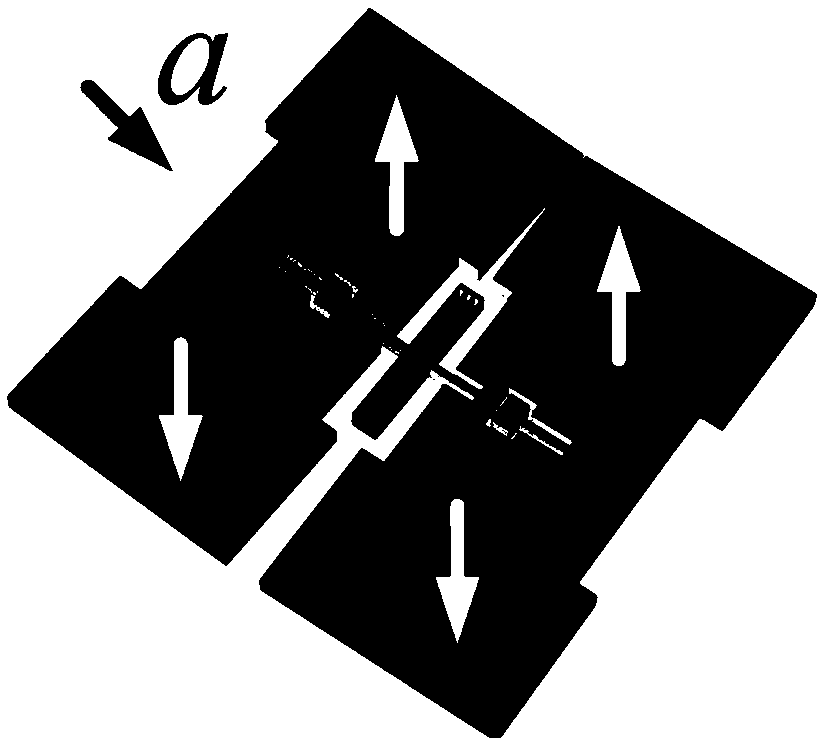 High-sensitivity pendulous micromachined silicon accelerometer and preparation method thereof