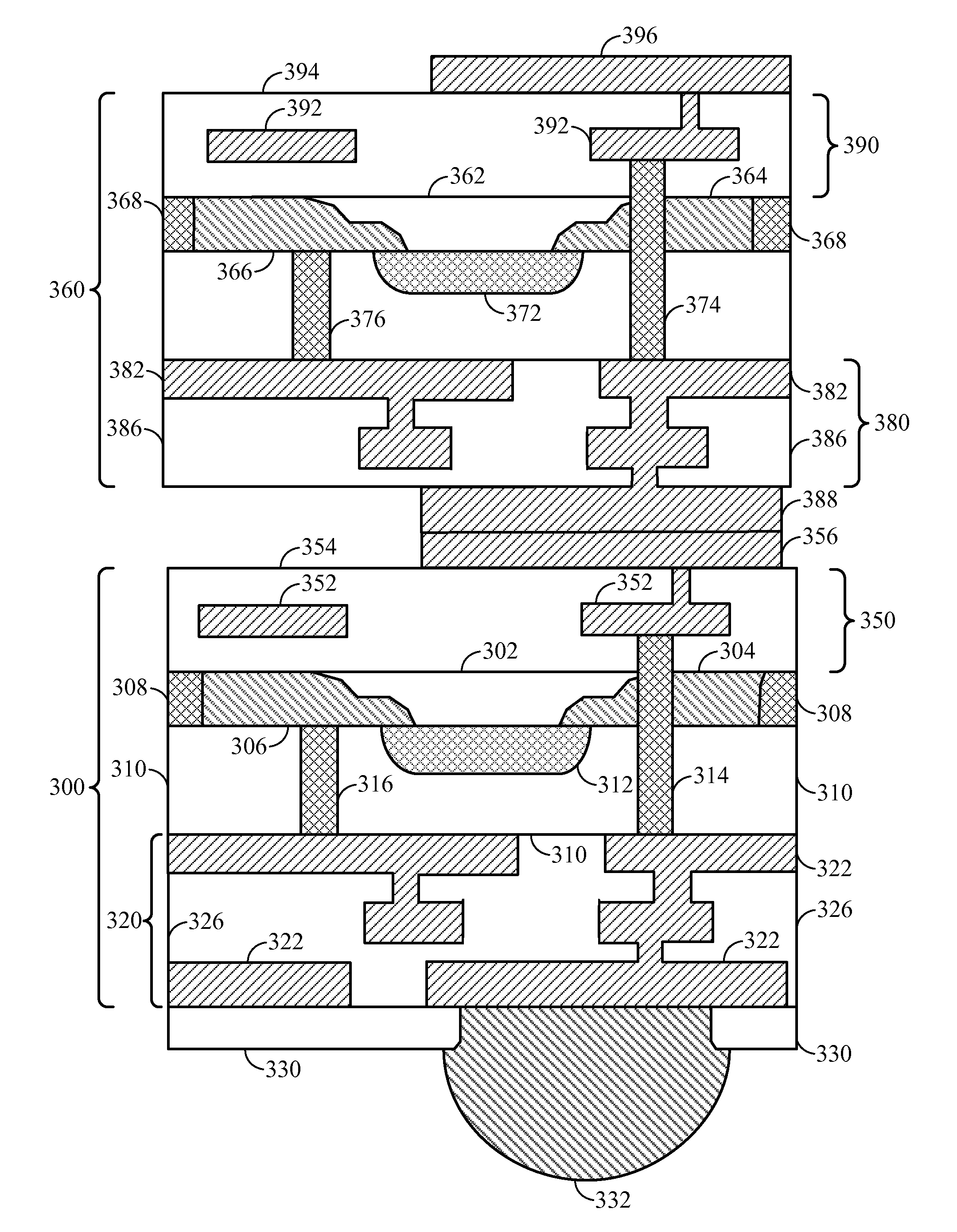 Dual-side interconnected CMOS for stacked integrated circuits