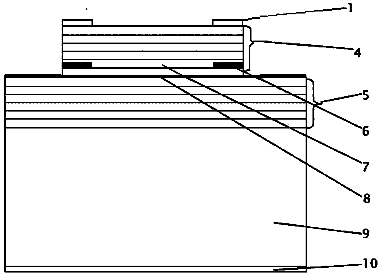 Vertical-cavity surface-emitting semiconductor laser