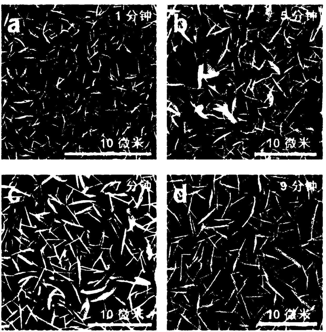 Method for preparing vertical transition metal sulfide nanosheet array and electro-catalysis hydration separation catalyst