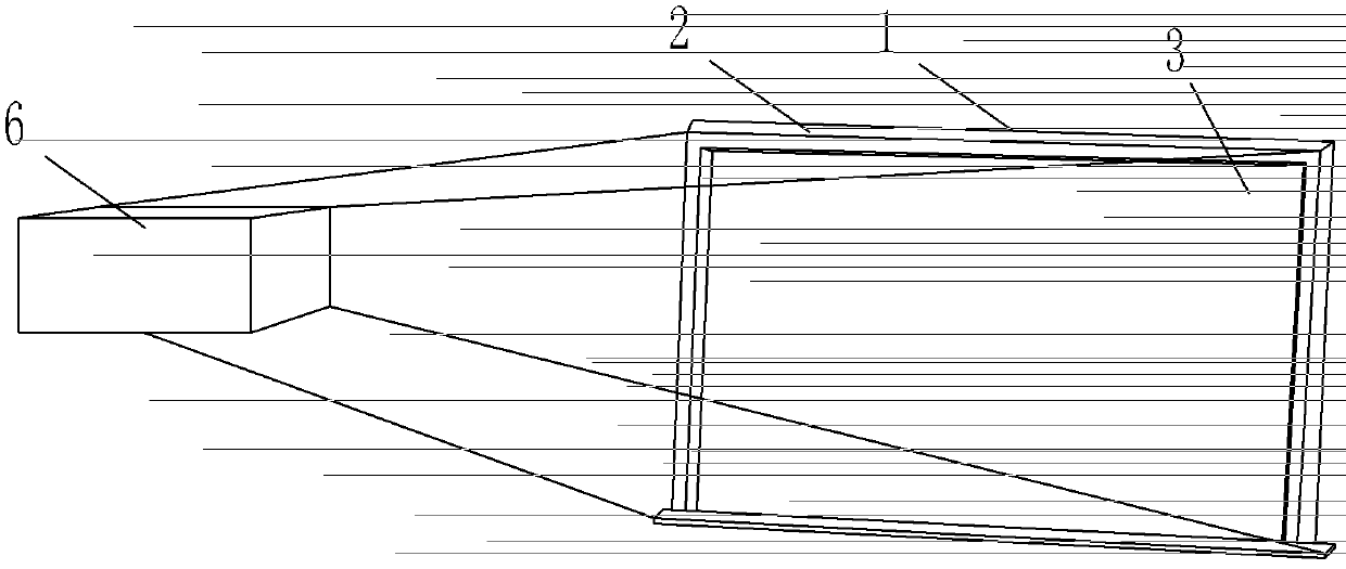 Non-contact-type ice hockey shooting training device based on gravity sensor