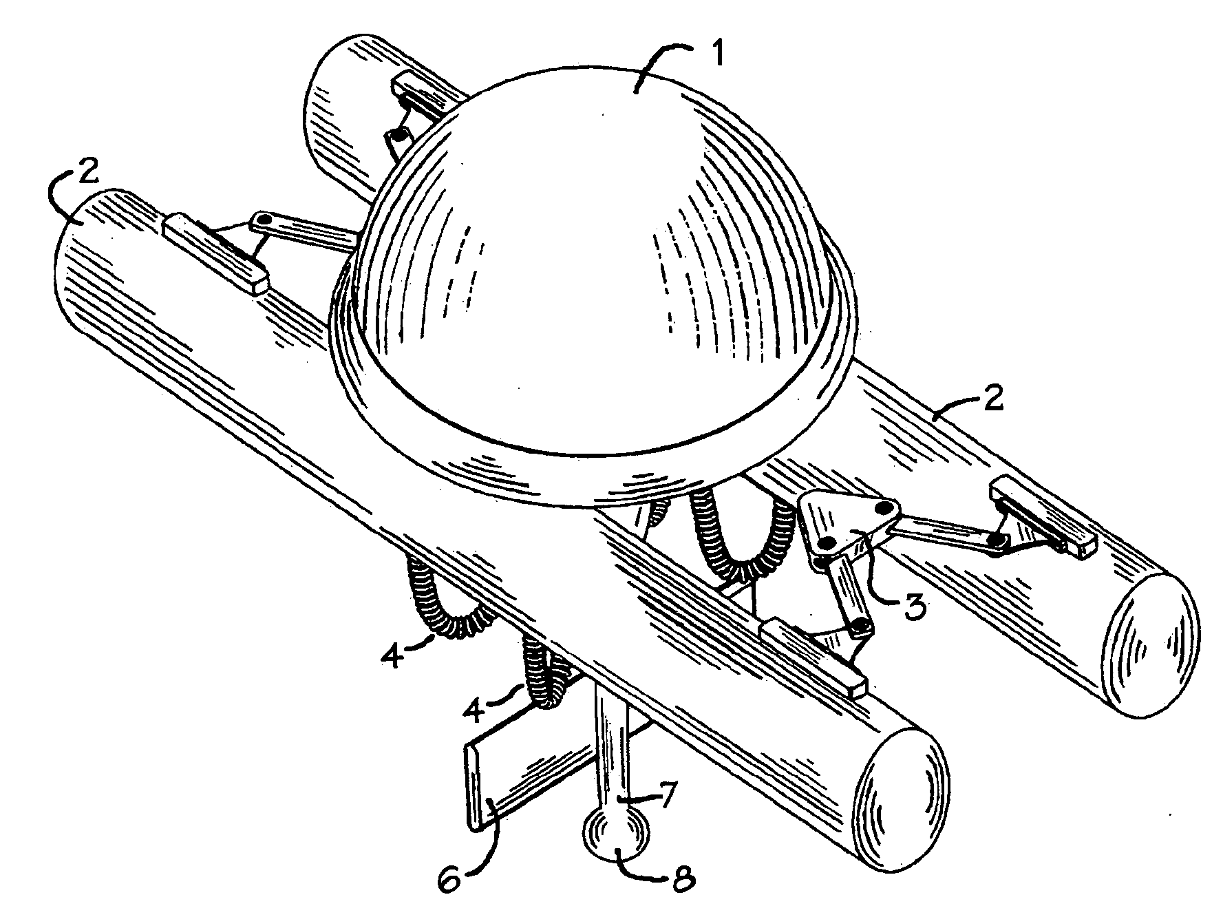 Adaptive Nacelle Support Systems, and Methods, for Wave Energy Conversion