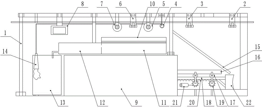 Circular belt cleaning system