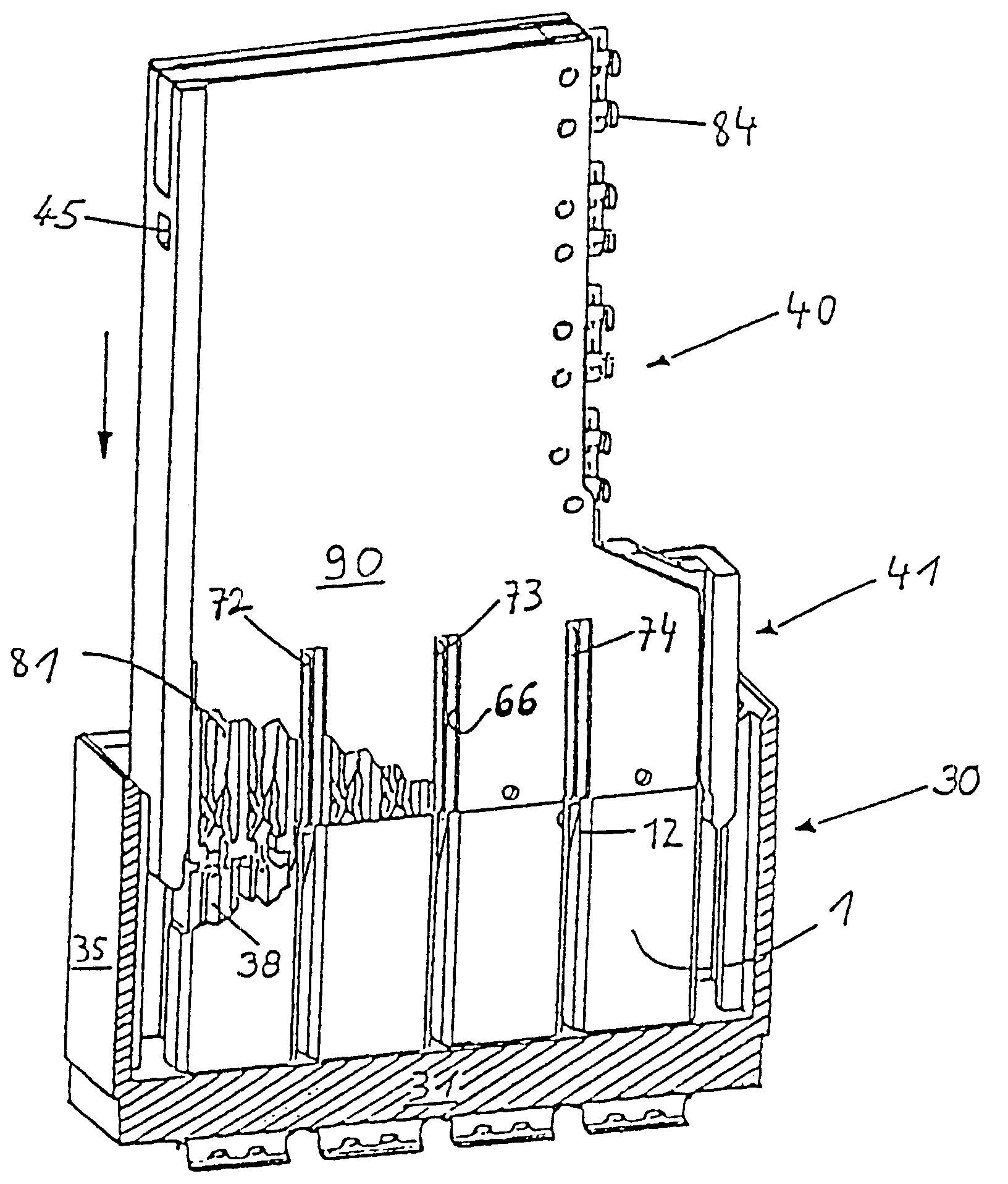 Shielded plug-in connector