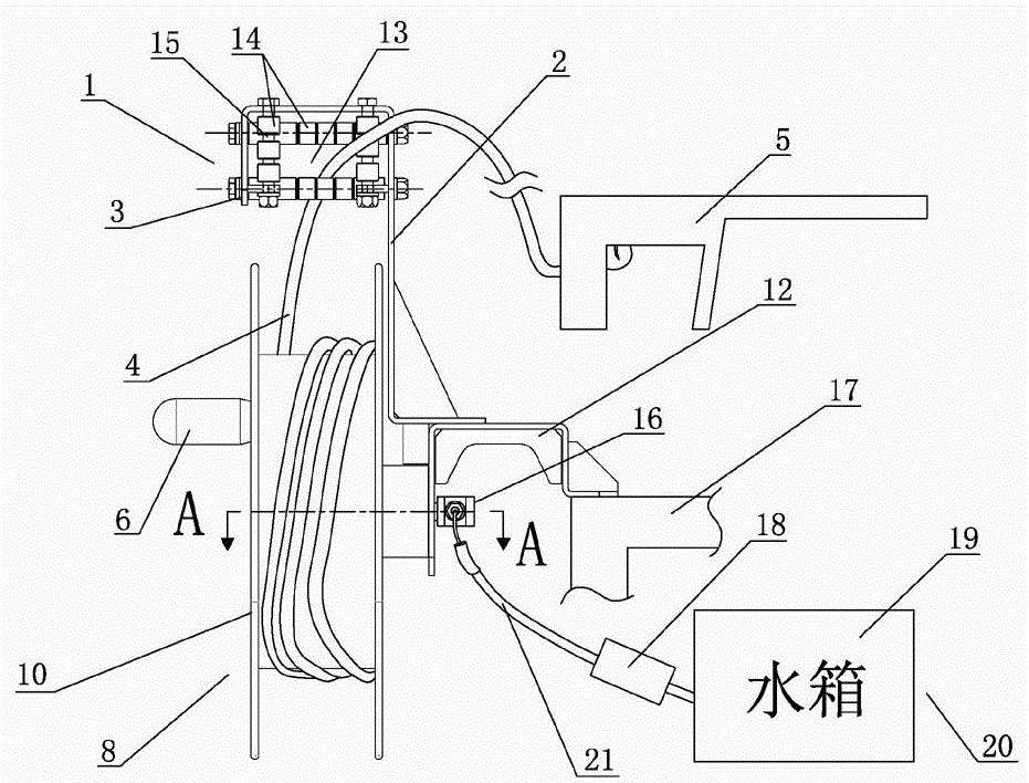 A manual cleaning device