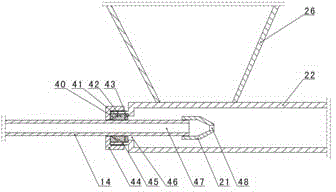 Conveying and slurry preparing system for ready-mixed dry-blended sand for construction