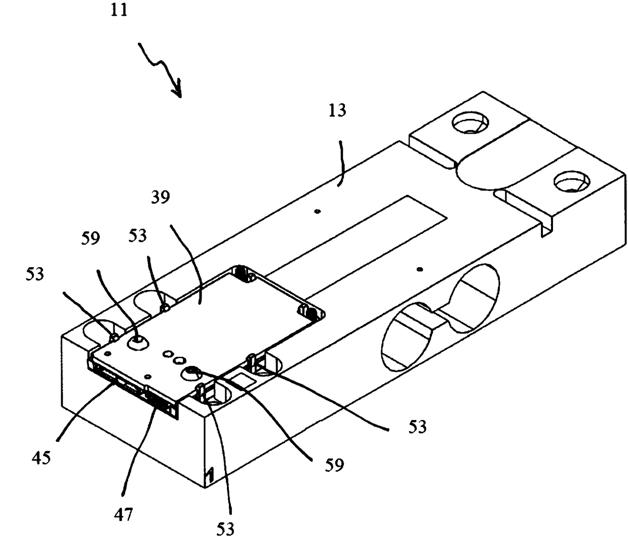 Load cell for a scale