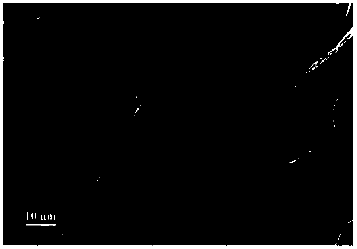 A vertical ordered array of graphene doped with heteroatoms and its preparation method and application