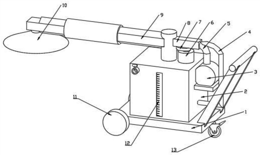 Fire extinguishing device for fire fighting