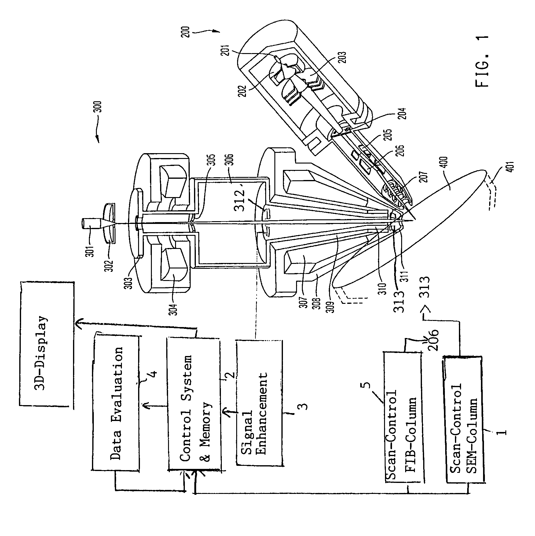 Method and apparatus for quantitative three-dimensional reconstruction in scanning electron microscopy