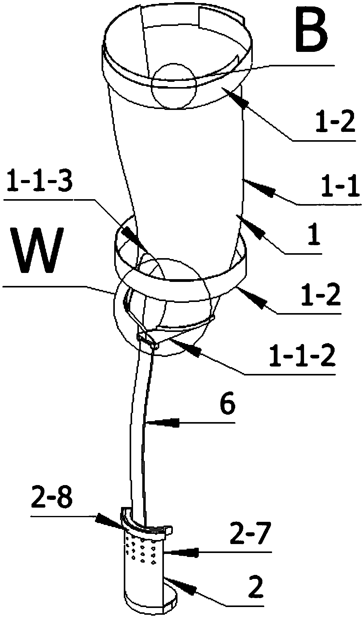 Standing support device