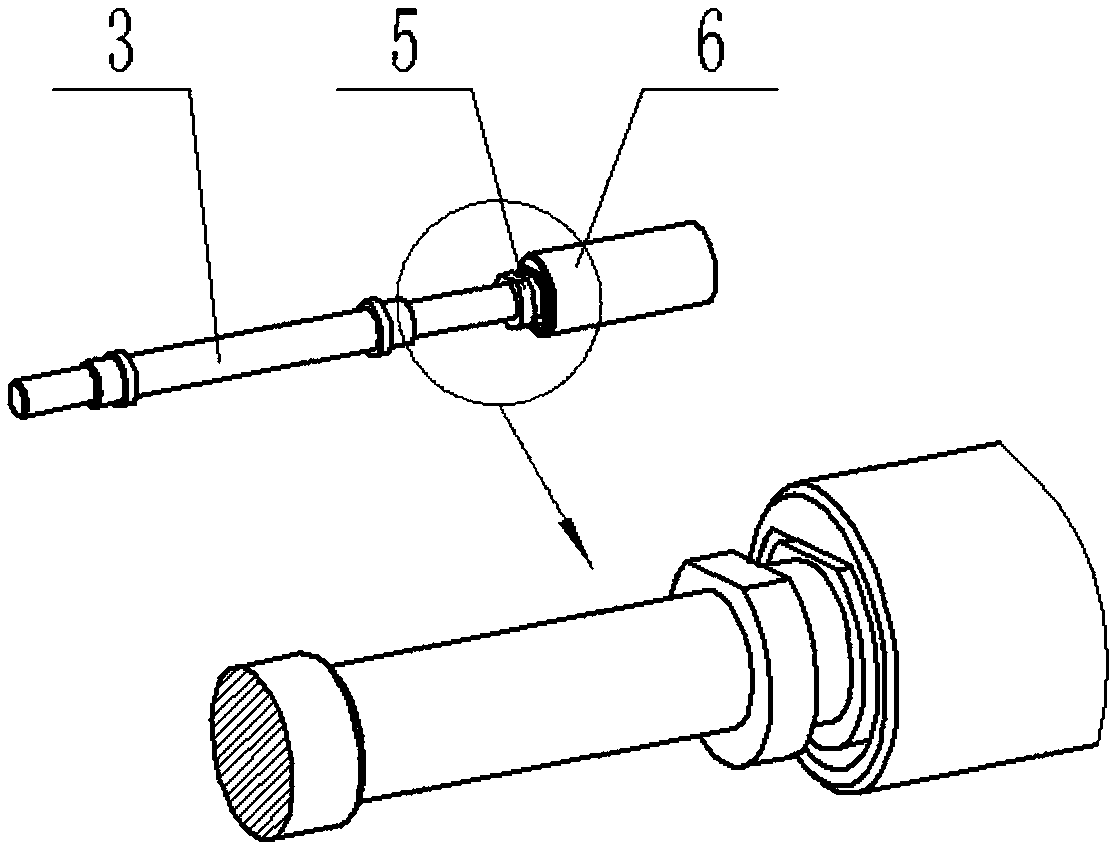 Telescopic driving device with tension-compression bidirectional cushioning function