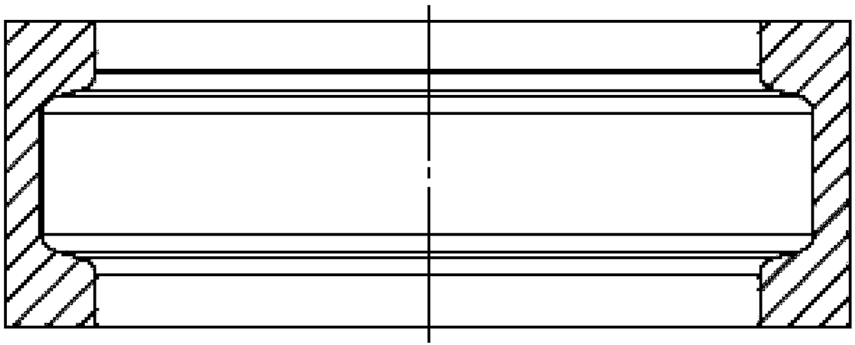 Preparation technology of intermediate blank of ring piece with C-type cross section