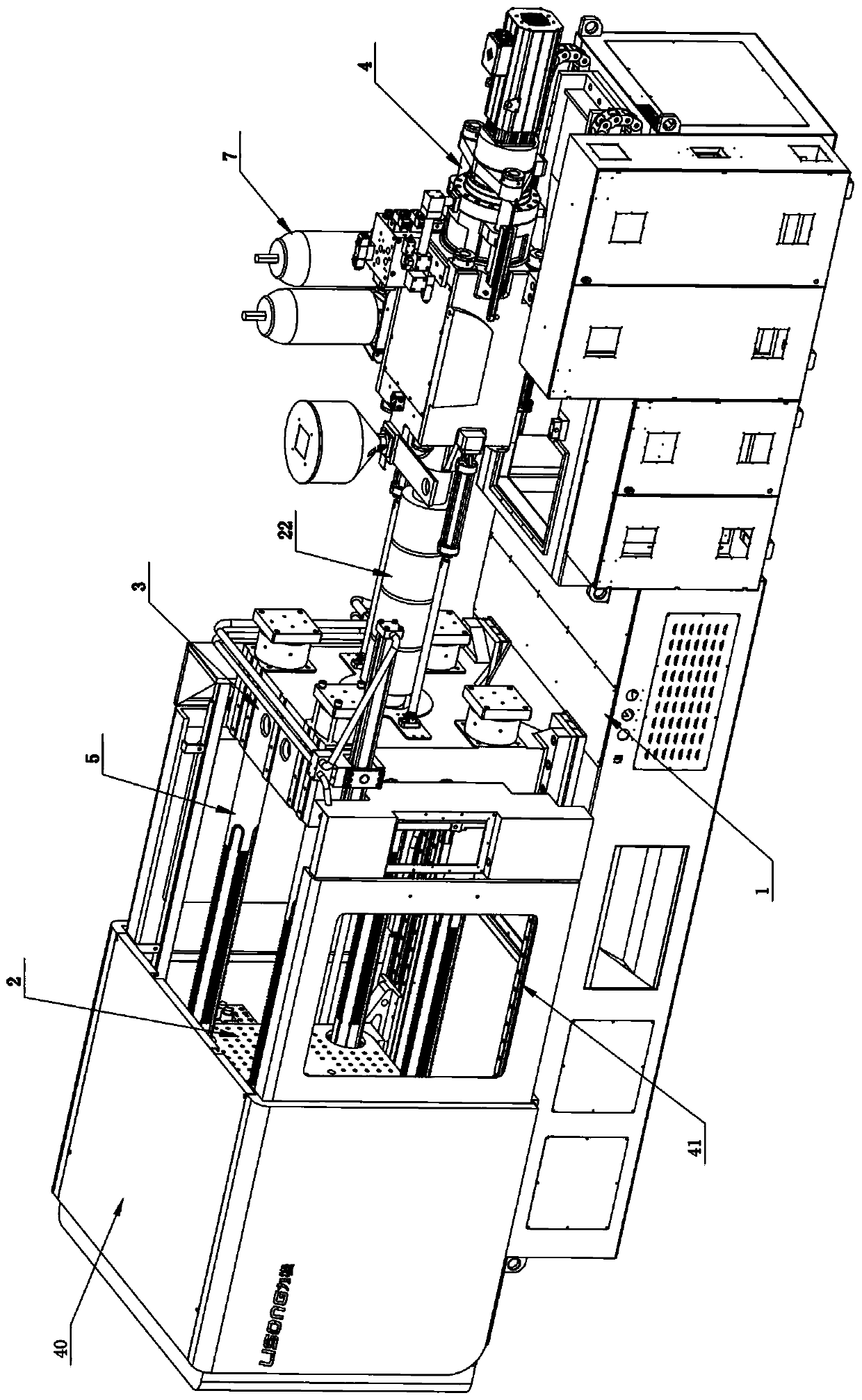 High-precision and high-efficiency injection molding machine