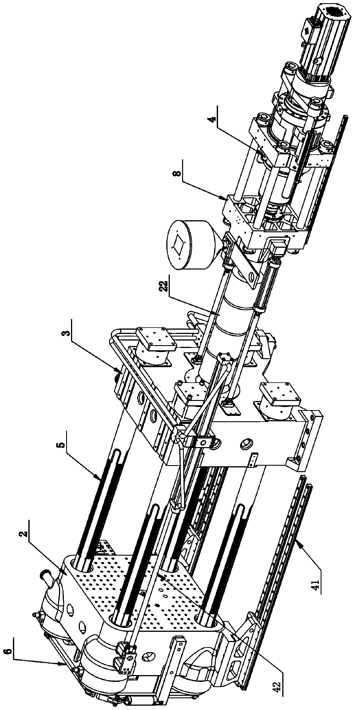 High-precision and high-efficiency injection molding machine