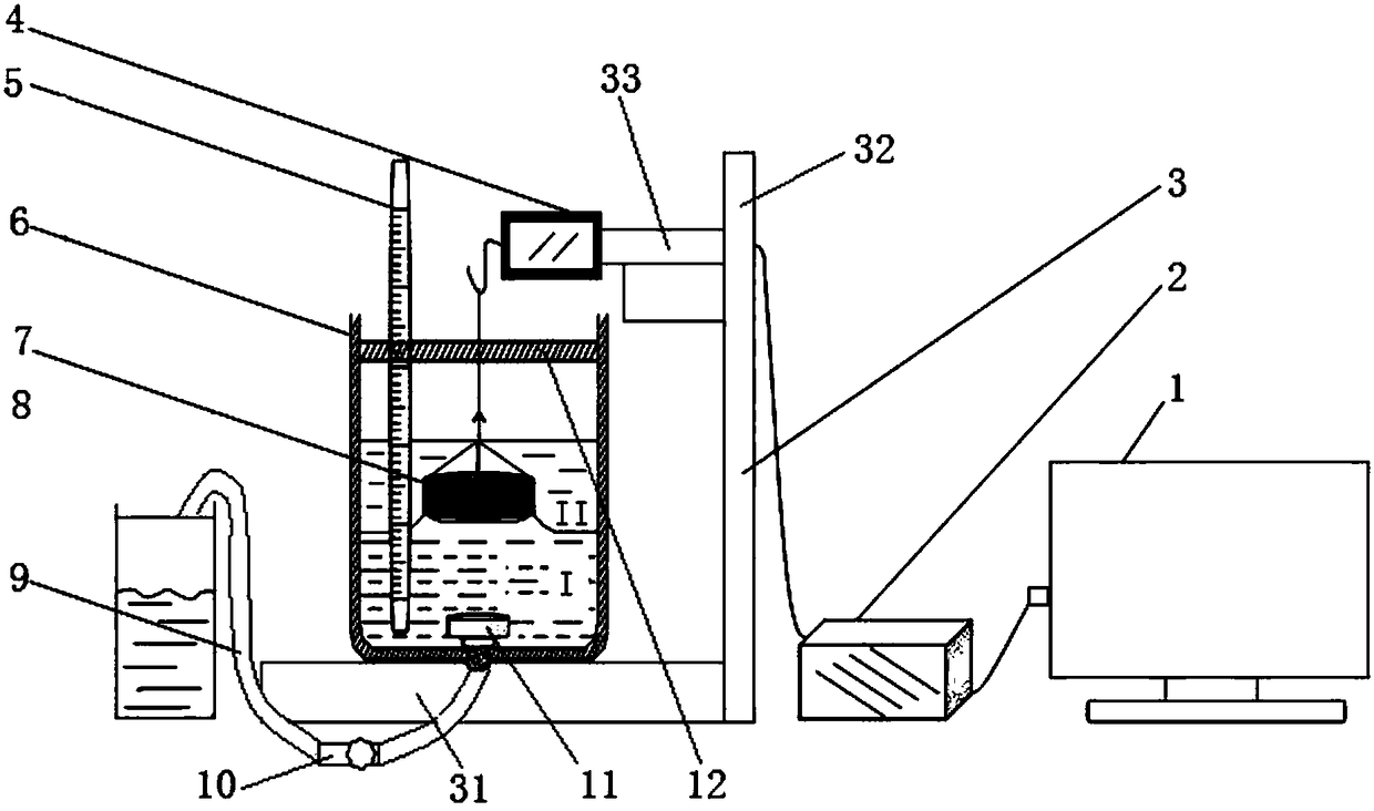 Dynamic measurement method for interfacial tension between two liquids