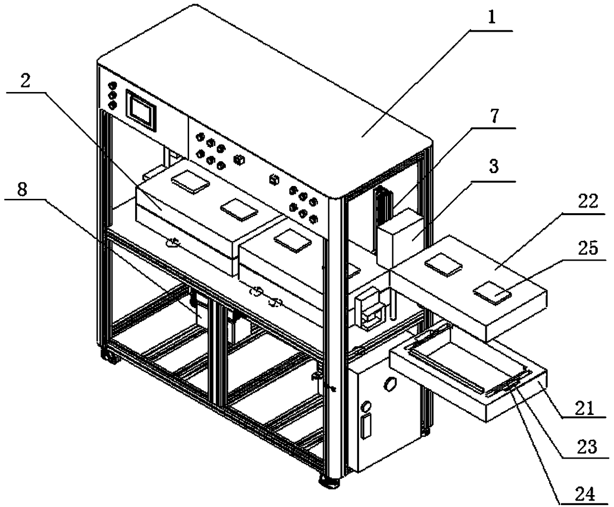 Capacitor impregnation machine