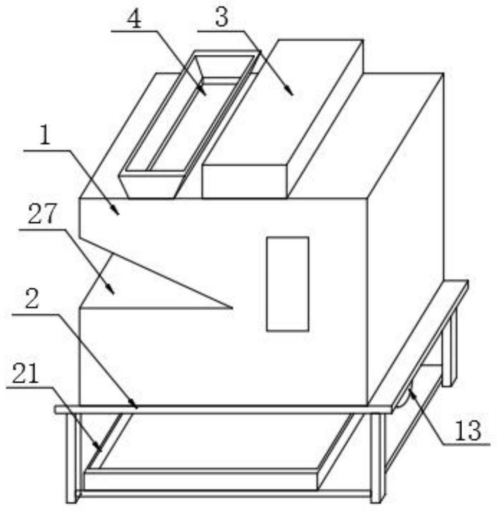 Sand and gravel crushing device for construction engineering