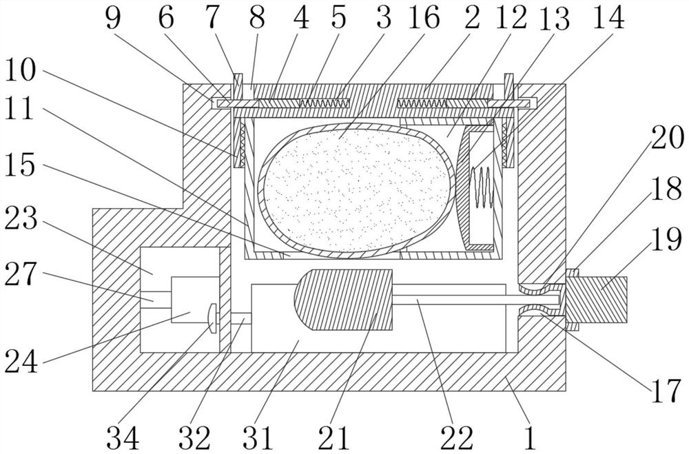 Large module MOV mounting assembly with explosion-proof and pressure-relief functions for MOV chip