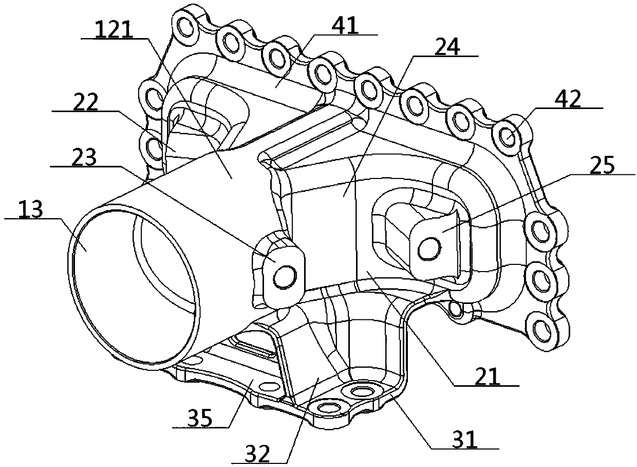 Integrated balance suspension cross beam assembly