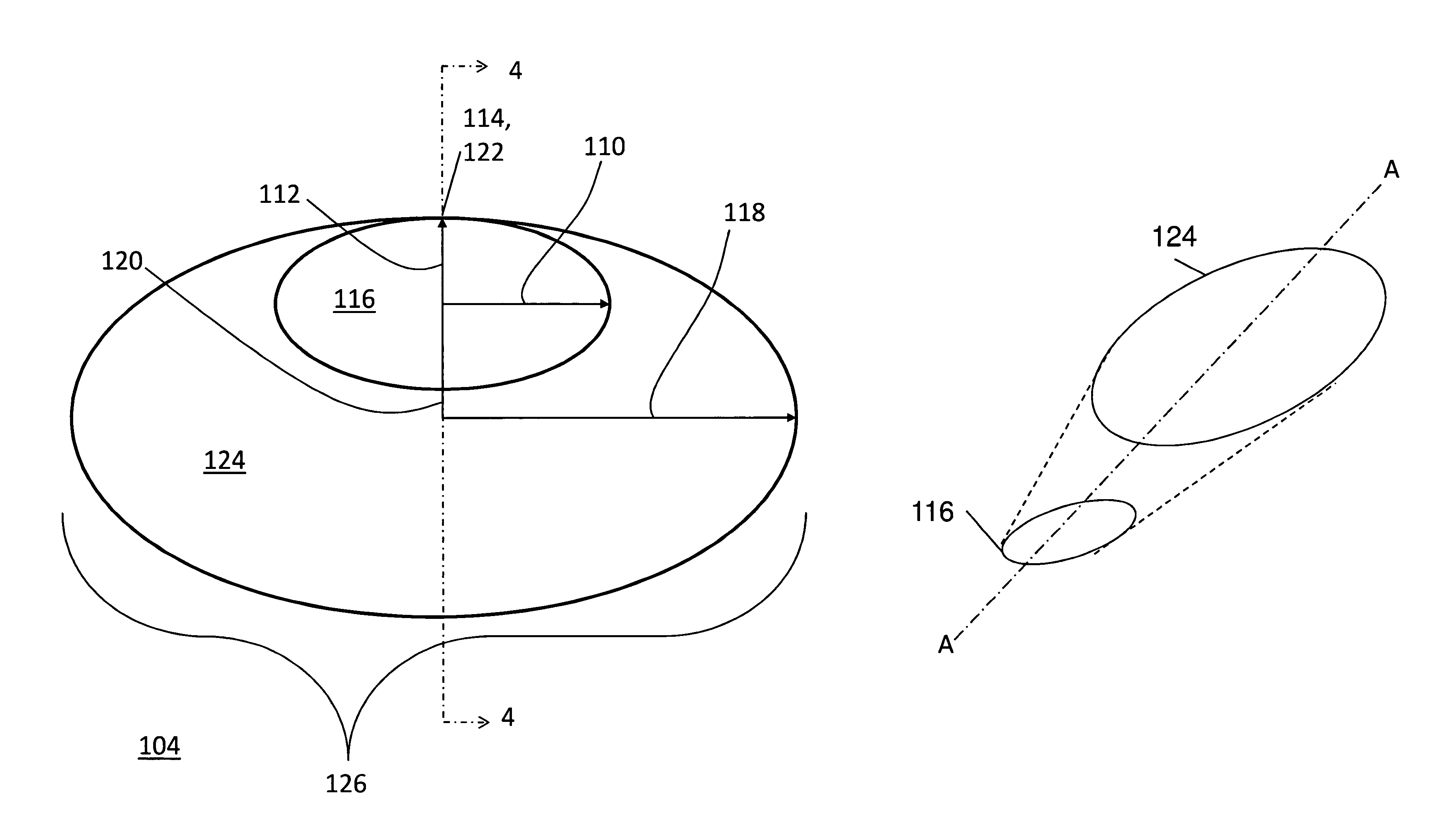 Shaped cooling holes for reduced stress