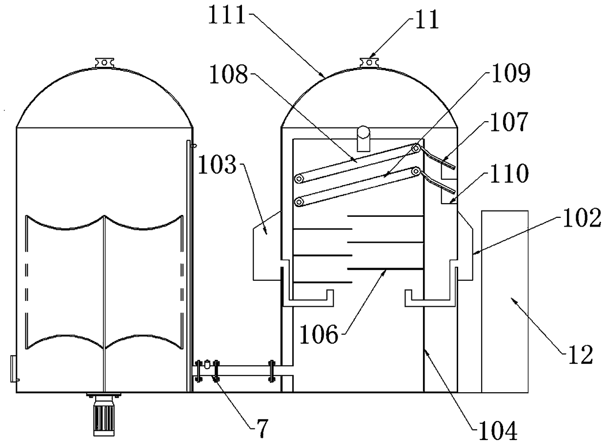 Cutting fluid waste liquid filtration sterilization deodorization regeneration equipment