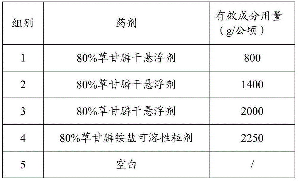 Glyphosate dry suspension and preparation method and application thereof