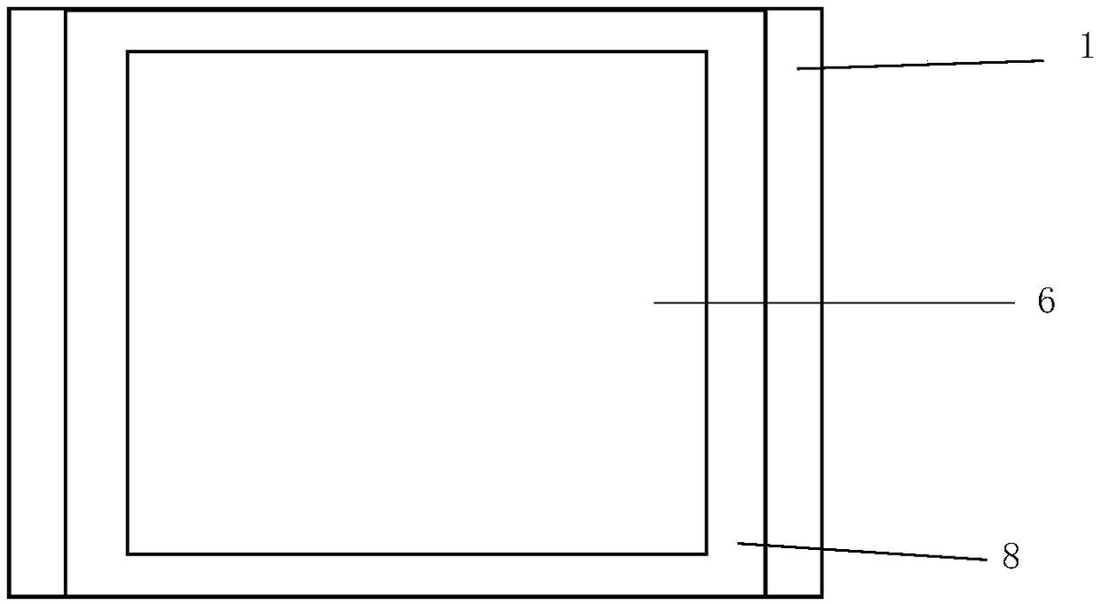 A perovskite solar cell with specific structure and a preparation method thereof