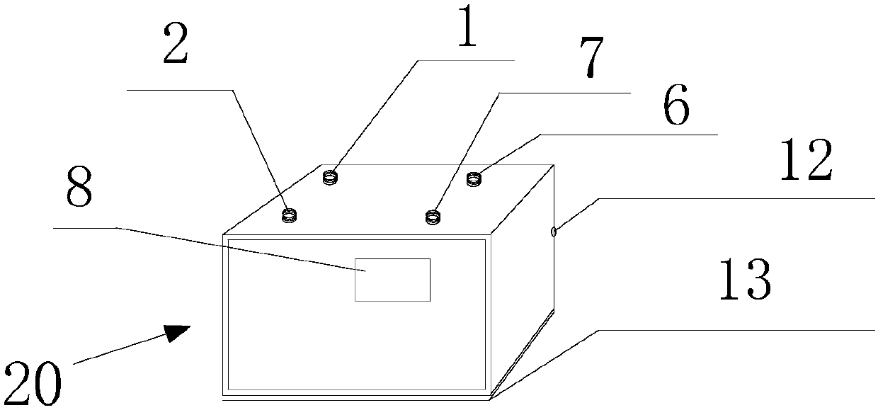 Water-saving intelligent water circulating system and water-saving intelligent water circulating method