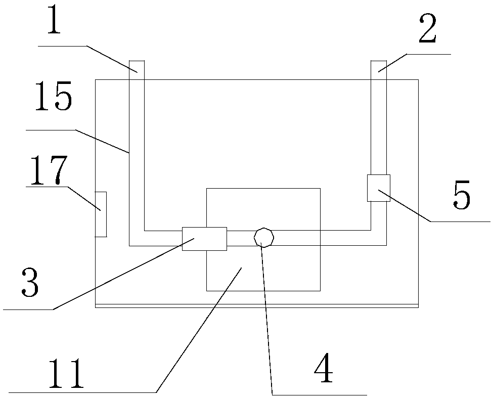 Water-saving intelligent water circulating system and water-saving intelligent water circulating method